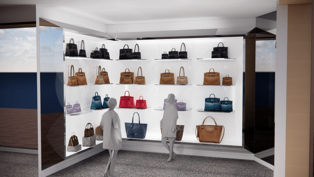 Fashionphile Feature Wall