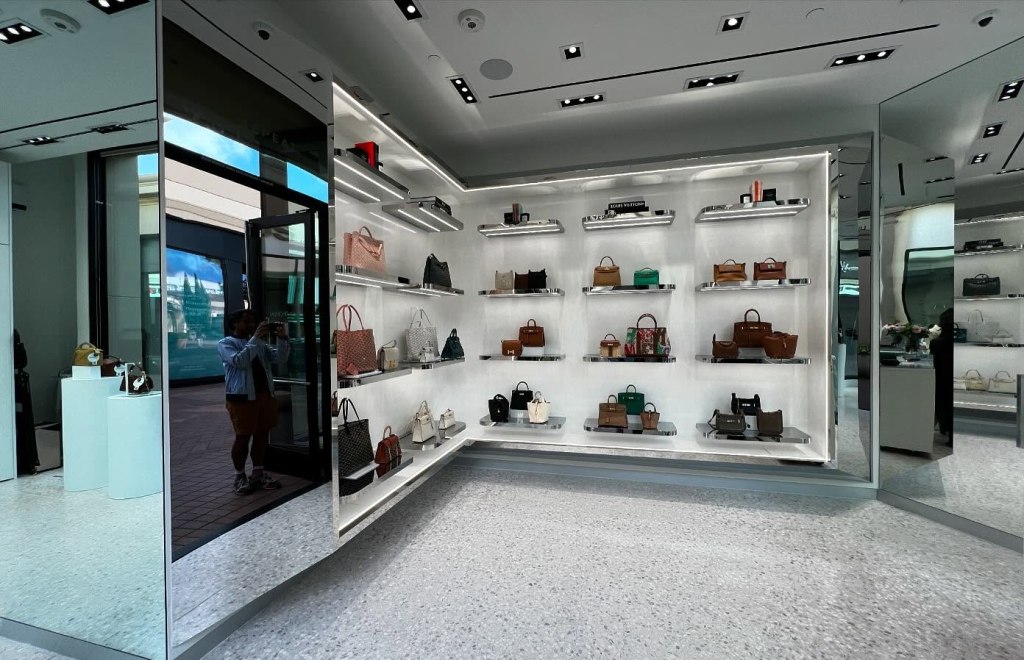 Fashionphile Feature Wall